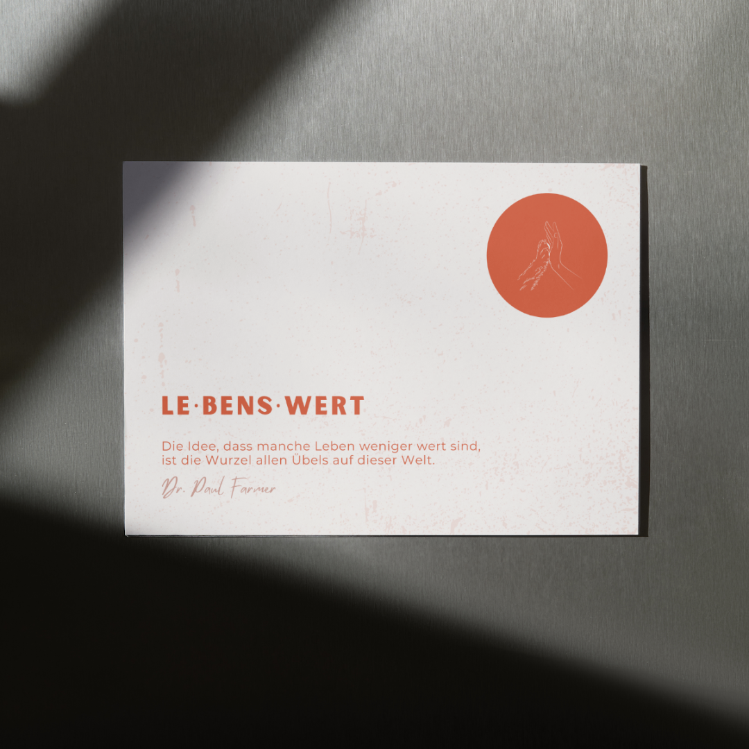 Postkarte LEBENSWERT
